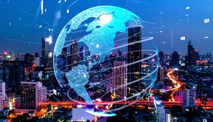 Global city network at night (1)