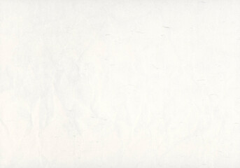 White wrinkled paper texture background