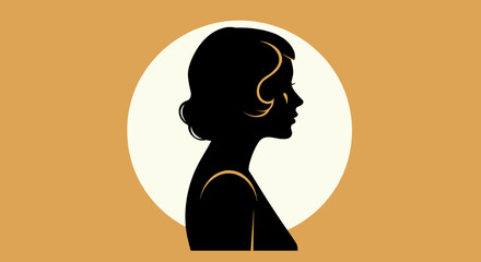 Retro Minimal Character Silhouettes Vector Collection