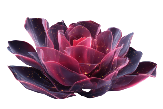 Abstract, ethereal rose