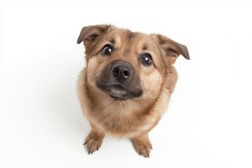 Obraz premium Pomeranian puppy dog cute fur pet adorable playful animal small fluffy happy