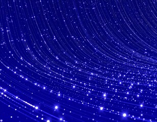 Obraz premium Abstract swirling lines of light