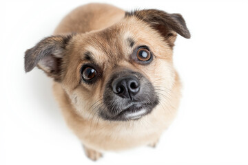 Obraz premium Adorable Pug puppy as a cute and loyal companion with playful and furry features