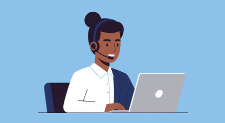 Dedicated support professional provides exceptional help desk services online