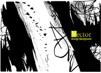  Monochrome grunge textur,Grunge Urban Background,Texture Vector. Dust Overlay Distress Grain , Black and white art grunge, Vector brush Stroke, grunge paint element, grunge texture overlay background