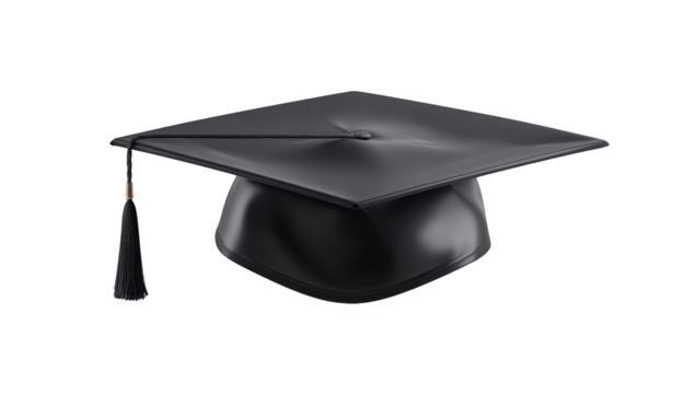 3D Rendering of Graduation Cap