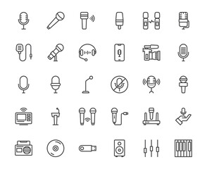 Microphone and sound