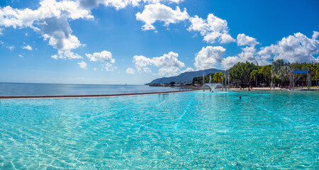 Cairns Esplanade Lagoon, North Queensland, Australia © Luis