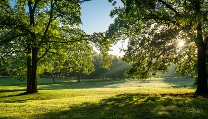 Fototapeta premium under the shade of trees 11