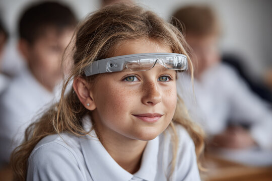 engaging language learning environment enhanced by subtle ar prompts blending seamlessly into daily life