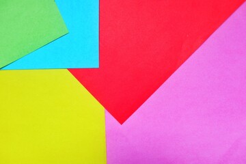 Colorful Curved Paper Layers Forming a Smooth Gradient Background