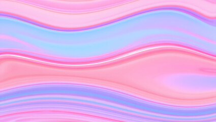 Abstract Pastel Pink and Blue Swirls: Soft, Dreamy, Fluid Background Texture