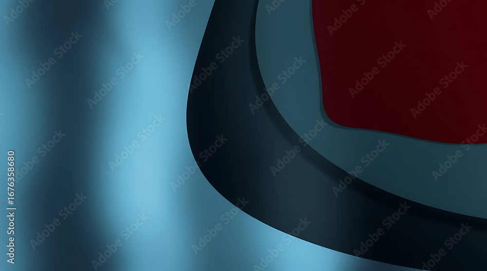 Poster abstract blurred background with vibrant colors and smooth curves, creating a modern and elegant des