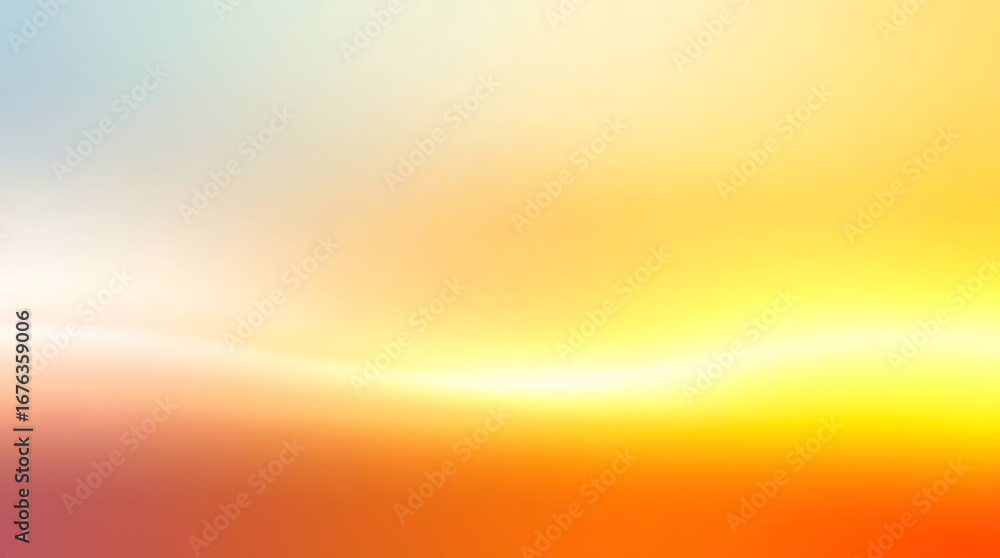 Aufkleber abstract blurred gradient background with vibrant colors, creating a soft and dreamy effect, perfect