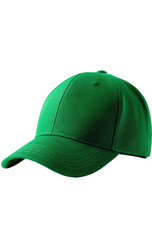 Vibrant green baseball cap