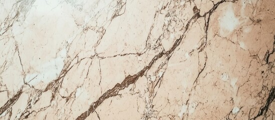 Obraz premium Close-up of a marble surface showcasing intricate veining patterns and textures.