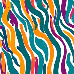 Abstract zebra print pattern