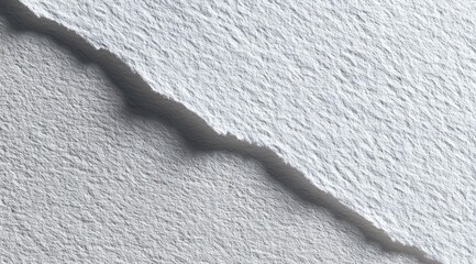 Fototapeta premium Close-up of torn white textured paper