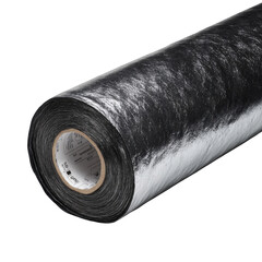 Rolled sheet material, dark gray/black
