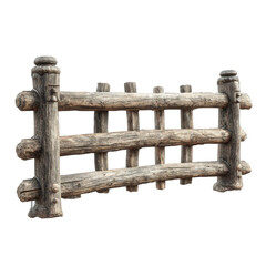 Obraz premium Rustic wooden fence (1)