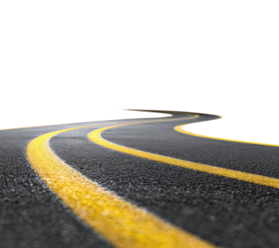 Winding asphalt road (3)