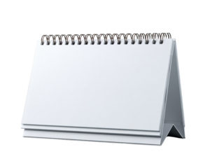 Blank tabletop calendar (1)