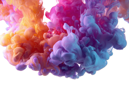 Abstract vibrant swirling colors - Powered by Adobe