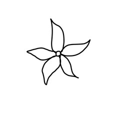 abstract flower icon