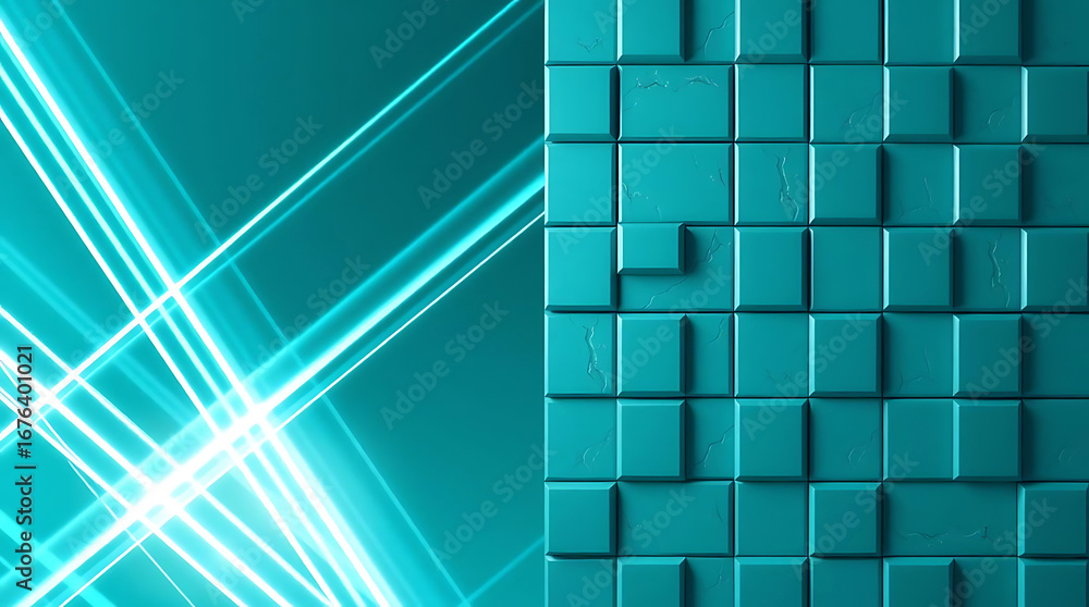 Aufkleber abstract background featuring geometric texture and dynamic light, creating a modern and futuristic 
