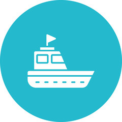 Obraz premium Boat Icon