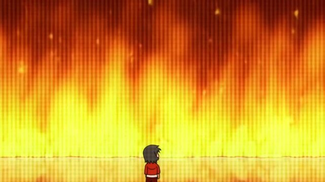 Anime fire animation
