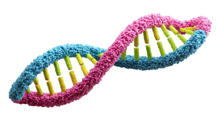 Double helix DNA illustration