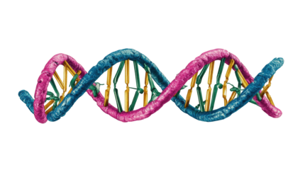 Colorful DNA double helix (1)