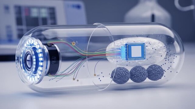 Advanced medical capsule robot for the detection of diseases and internal surveillance
