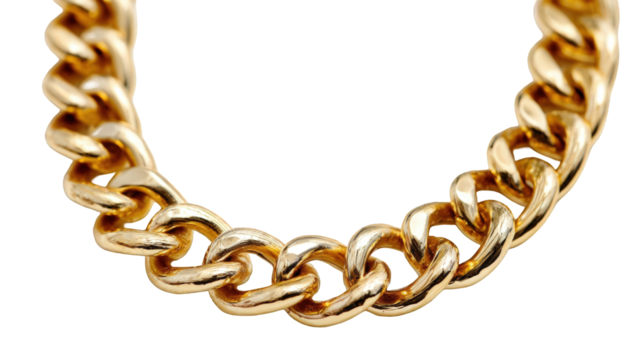 Close-up of a gold chain (1)