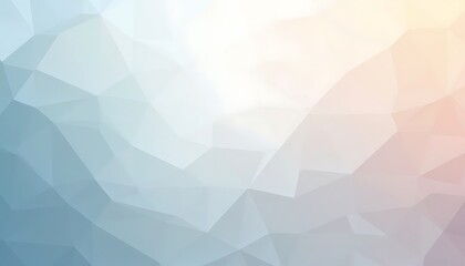 Obraz premium Abstract Geometric Pattern with Pastel Color Gradient