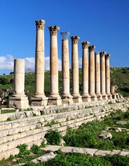 Fototapeta premium Ancient columns and ruins