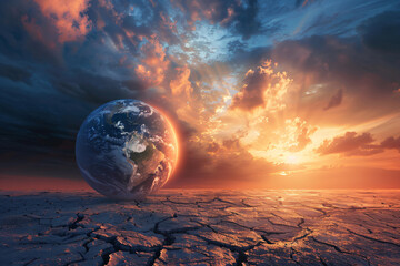 The Urgency of Global Warming. Impact in the future. Generative AI