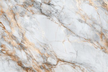 Abstract marble texture, light gray and gold veins