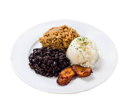 pabellon criollo isolated 