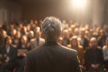 Fototapeta premium High-tech financial briefing: advisor explains digital tax solutions to clients. Pension fund help. Hmrc's revised vat recovery policy transforms pension fund management services.