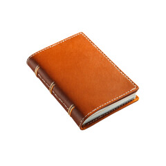 Elegant Brown Leather Bound Notebook - Handcrafted Journal for Writing and Notes