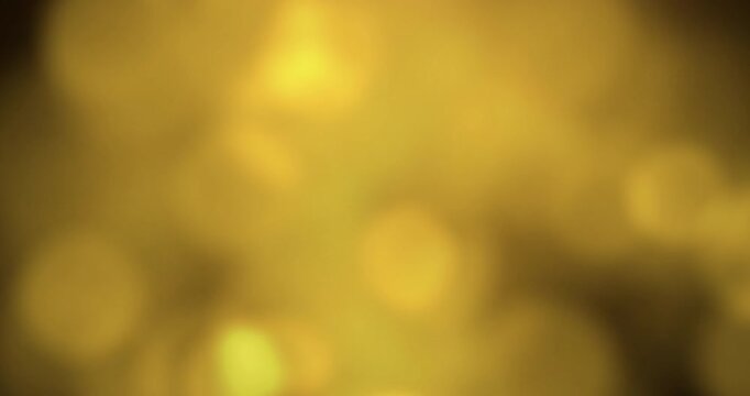 Golden Color Gradients Animated Background. Abstract Luxury Bokeh Background. Loop Animation