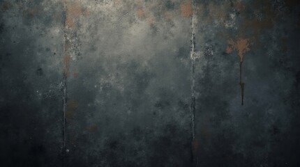 Textured dark metal surface with rust grunge weathered