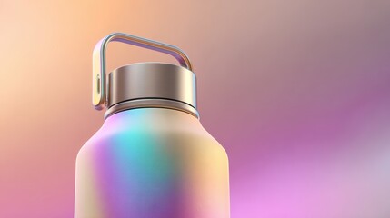 Beautiful sunset landscape over mountain range