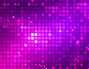 Abstract vibrant purple pixelated background