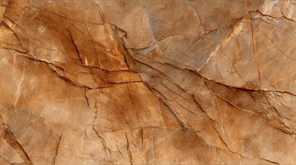 Close-up of polished marble with warm earthy veins highlighting natural stone beauty for textured wallpaper or backgrounds