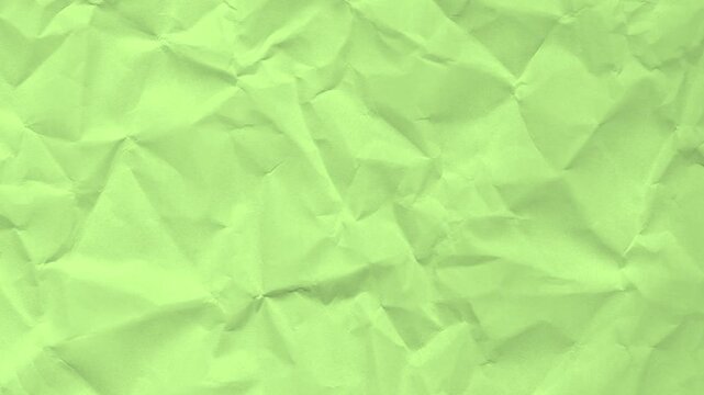Green Paper Texture Stop Motion Background Video For Commercial Project