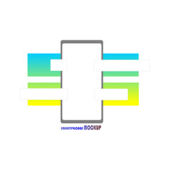 Obraz premium Minimalist Smartphone Screen Mockup