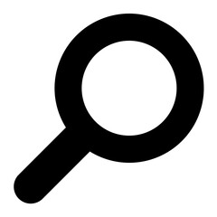 Search icon with line style